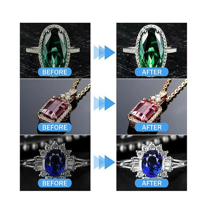 Jaysuing Jewelry Cleaner Watch Rings Spray Rust Remover Anti Tarnish Protection Diamond