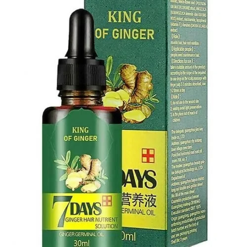 7 Day Hair Growth Oil with Ginger