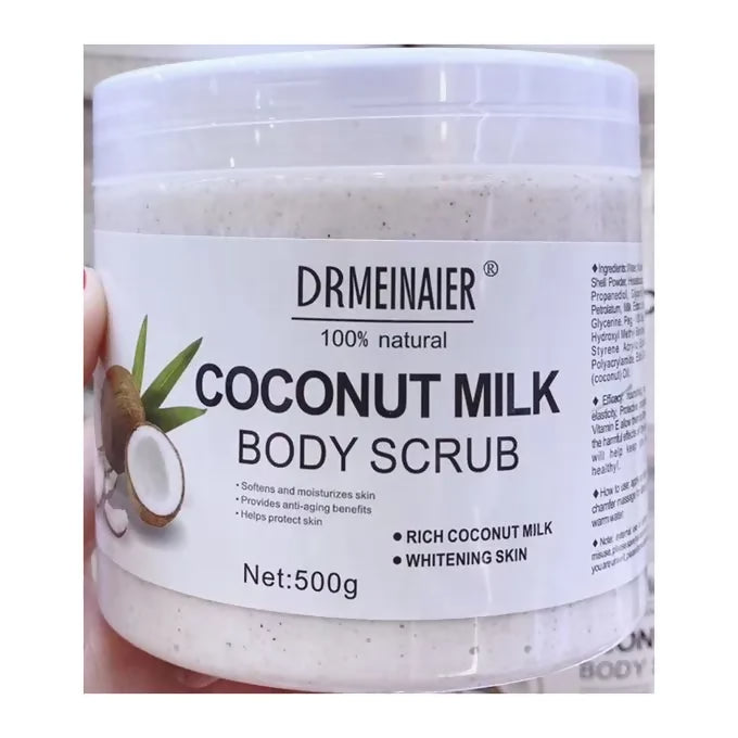 DR MEINAIER Coconut Milk Body Scrub 500g