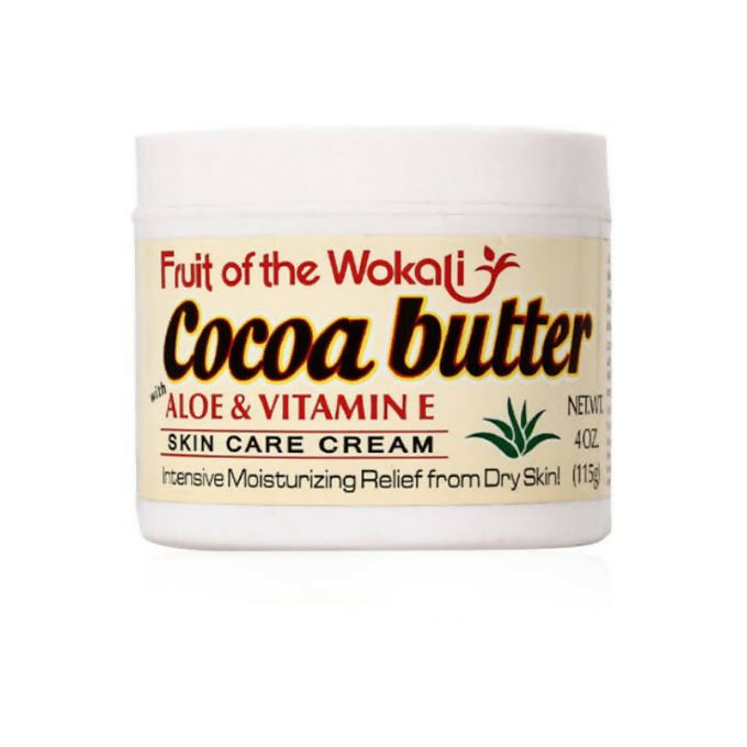 Fruit Of The Wokali Cocoa Butter Moisturizing Cream Aloe & Vitamin E