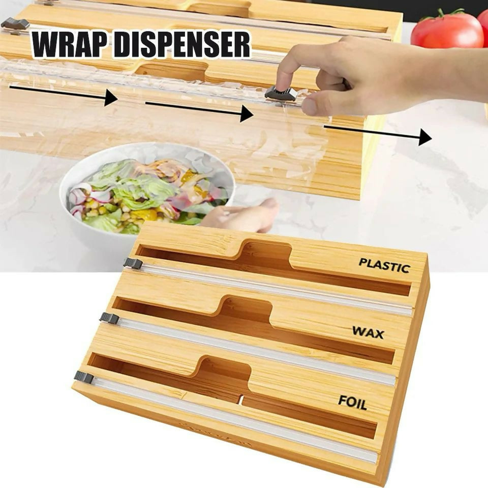 3 Layers Aluminum Foil Wrap Dispenser