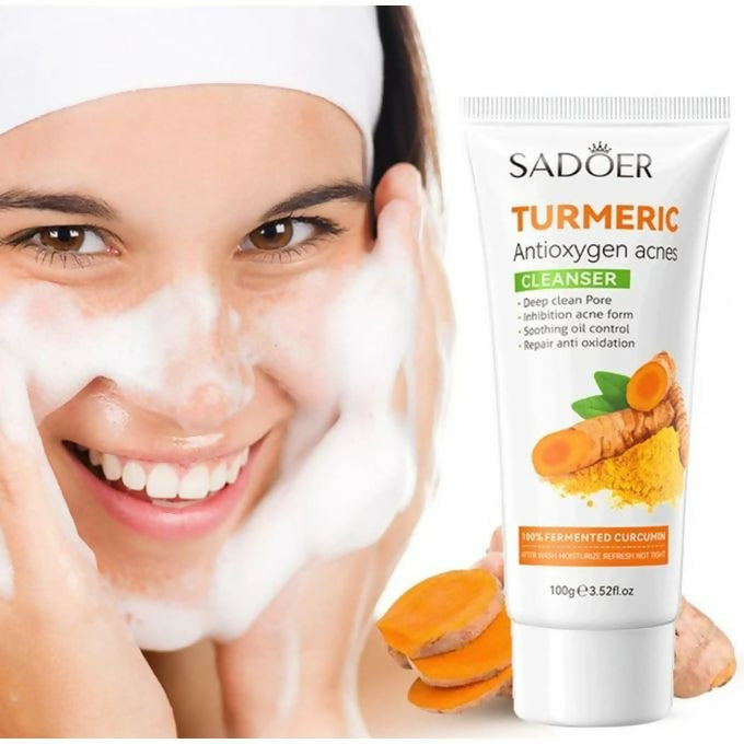 SADOER Turmeric Face Wash Cleanser