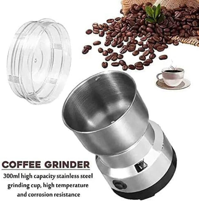 Nima Mini Electric Grinder, Household Electric Cereals Grain Grinder, Spices Milling Ultra Fine Dry Food Powder Machine