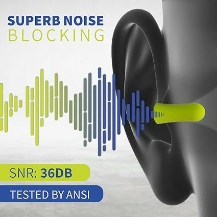 Disposable Ear Plug Foam Noise Reducer