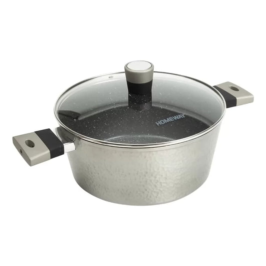 Marble Nonstick Cooking Pot/Casserole With Lid