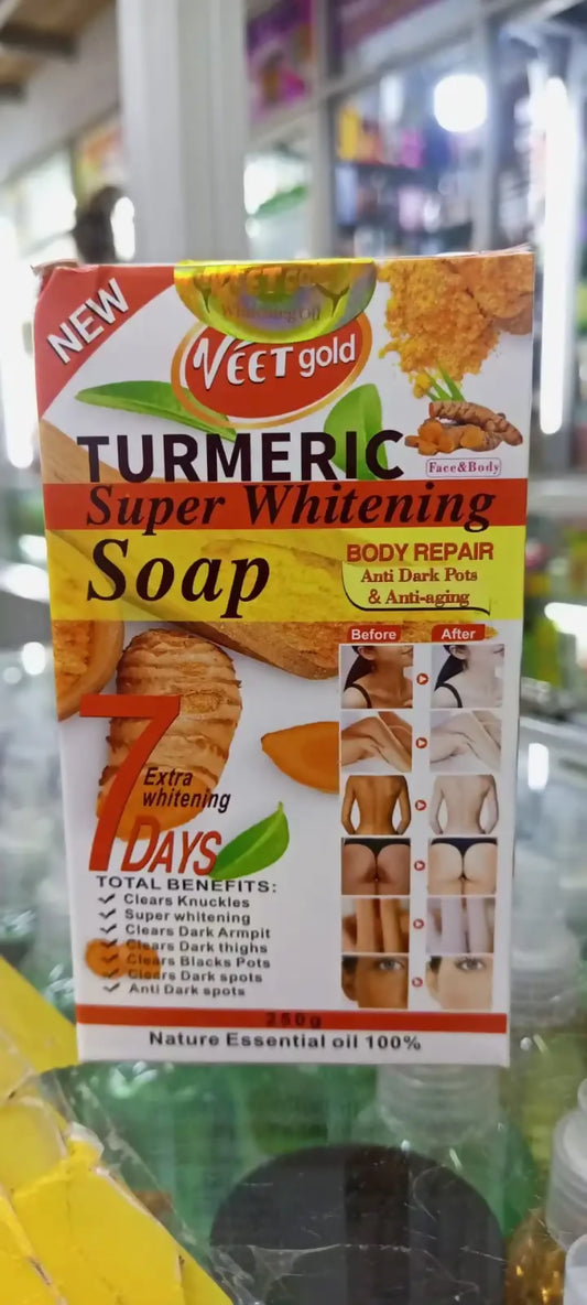 Veet Gold Tumeric Soap