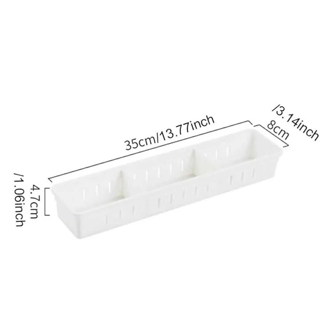 Plastic Drawer Organizer Tray 34.7×7.8cm