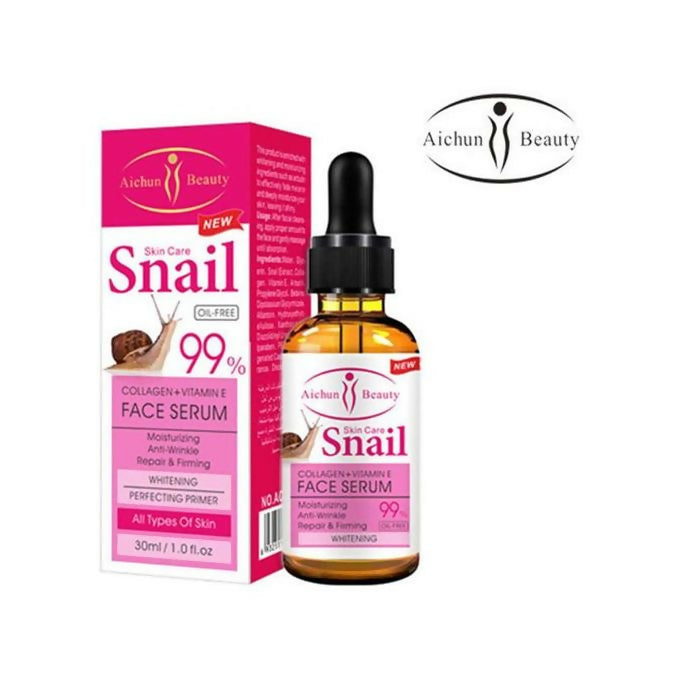 Snail Face Serum with Collagen and Vitamin E