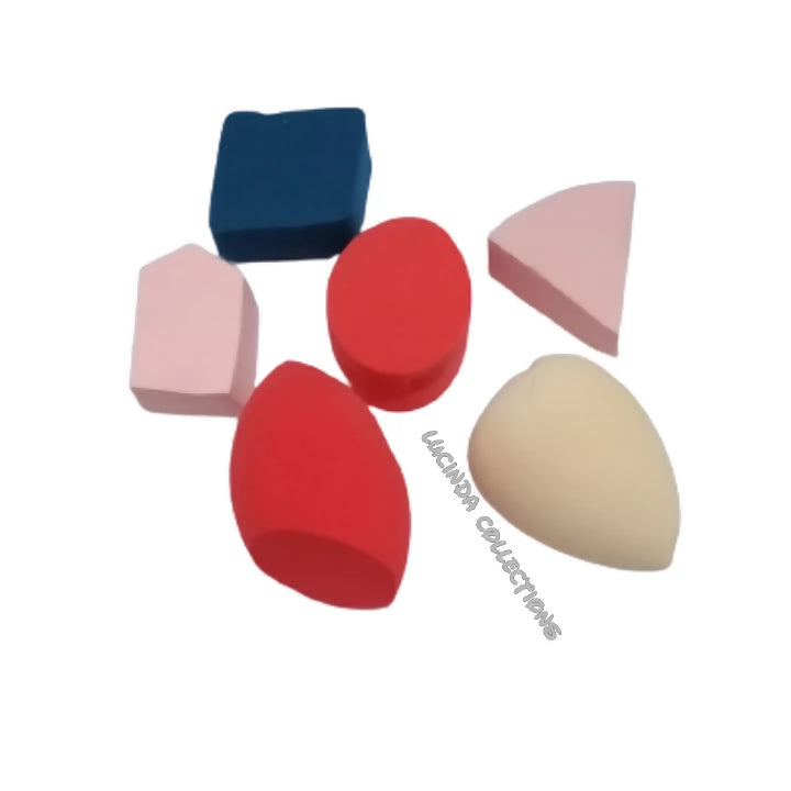 6Pcs Makeup Puff Sponge