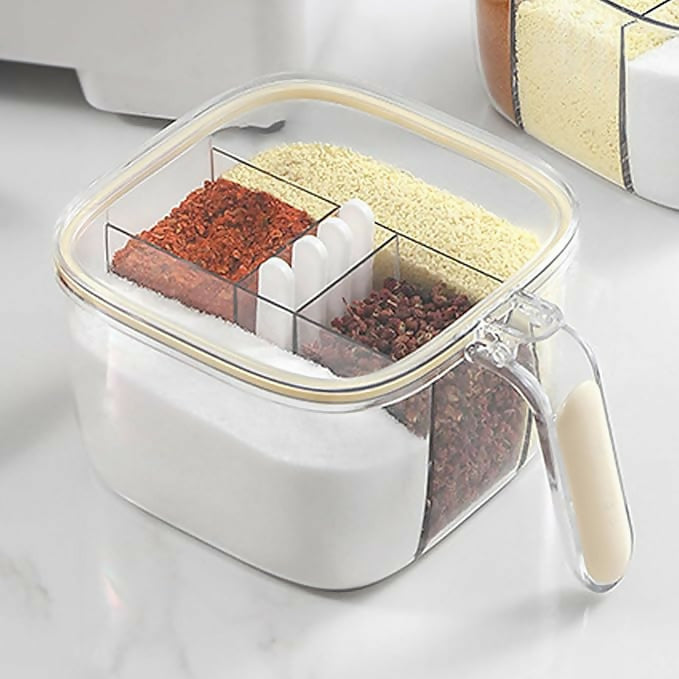 4-Compartment Spice Box