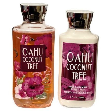 Body Lotions Oahu Coconut Sunset Perfume Body Philosophy 2pcs Gift