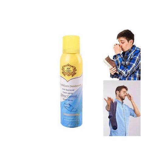 Odour Control Deodorizing Spray for Shoes, Socks, Eliminates Bad Odors Oduors 24 Hour Performance Anti-bacterial