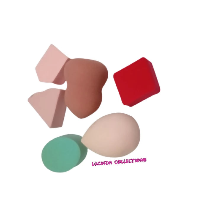 6Pcs Makeup Puff Sponge