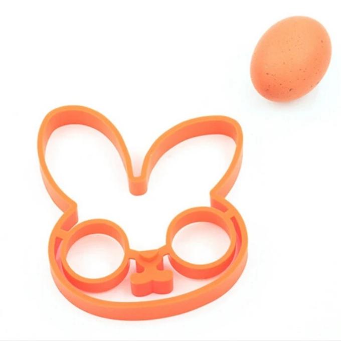 Silicone Funny Side Up Bunny For Pick Egg Fried Frying Mould