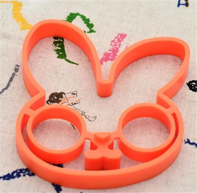 Silicone Funny Side Up Bunny For Pick Egg Fried Frying Mould