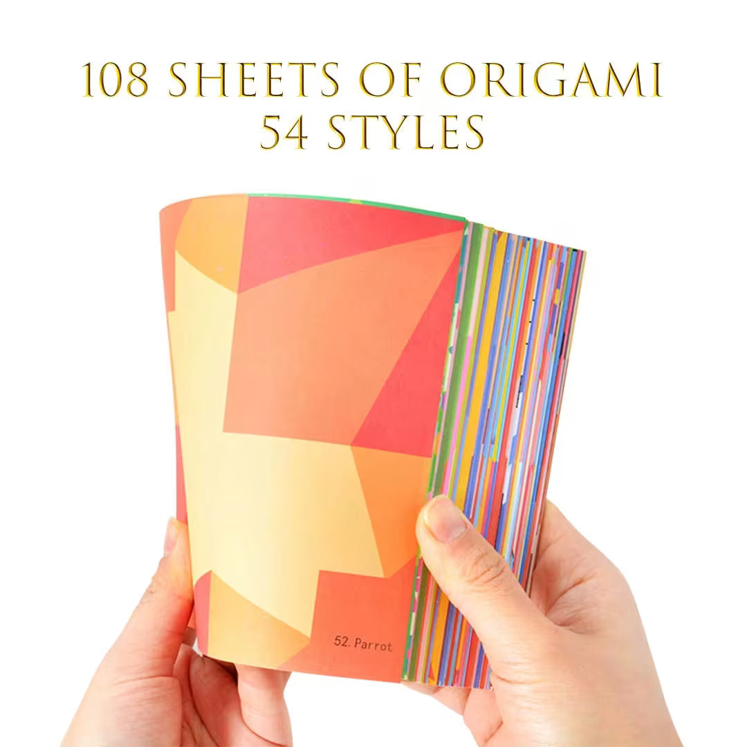 Colorful Origami Kit with Step-by-Step Tutorials