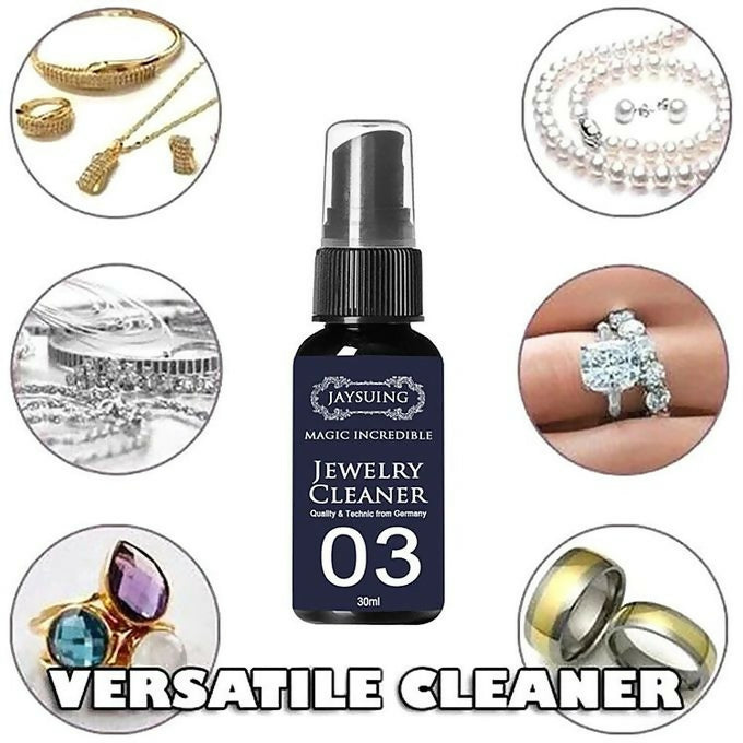 Jaysuing Jewelry Cleaner Watch Rings Spray Rust Remover Anti Tarnish Protection Diamond