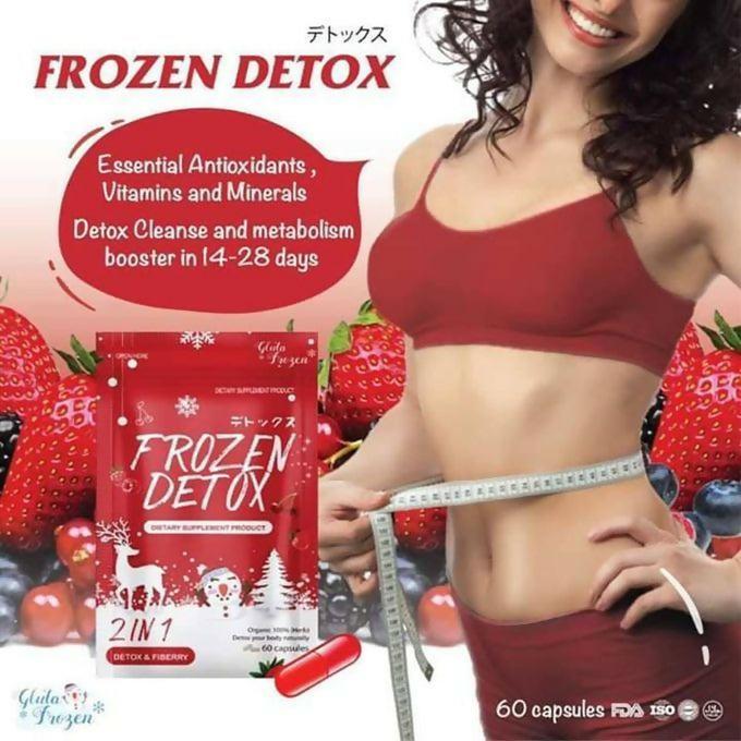 Frozen Collagen-60 Detox Capsules.
