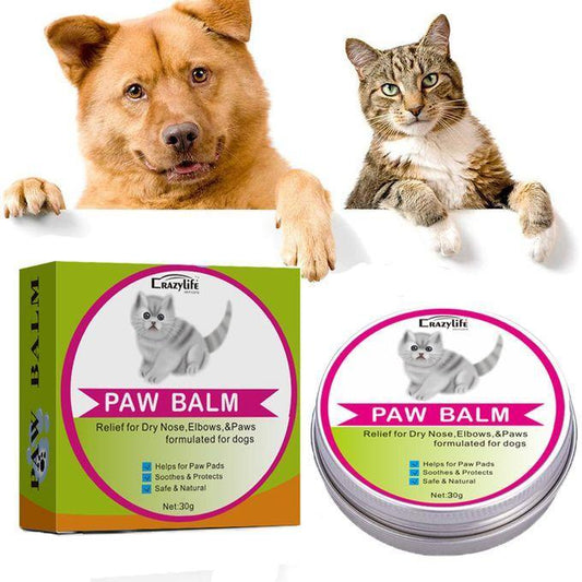 Paw Balm - Relief For Dry Nose, Elbows & Paws Smells Great!, Protects Heals Dry Cracked Paws