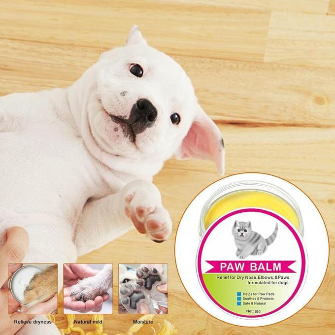 Paw Balm - Relief For Dry Nose, Elbows & Paws Smells Great!, Protects Heals Dry Cracked Paws