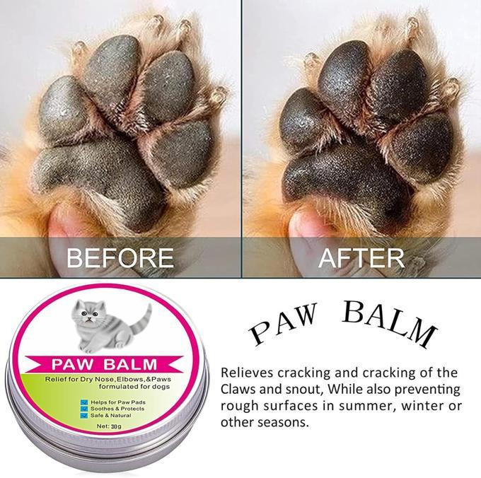 Paw Balm - Relief For Dry Nose, Elbows & Paws Smells Great!, Protects Heals Dry Cracked Paws