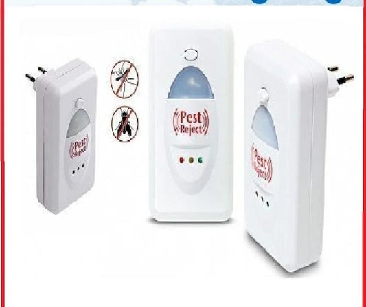 Pest Reject Ultrasound Mouse Cockroach Repeller Device, Insects Rats Spiders Mosquito Killer Pest, Control Household Pest Repeller