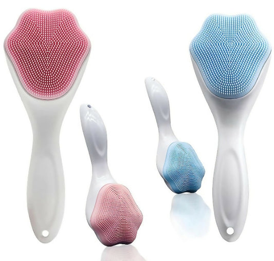 cat paw shape Beauty cleanser silicone face