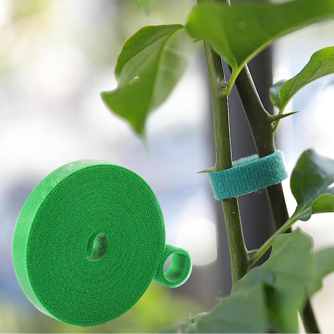 Adjustable Plant Bandage Hook Tie Support, Reusable Fastener Tape For Home Garden Accessories - 200cm