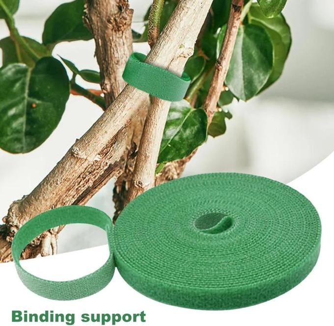 Adjustable Plant Bandage Hook Tie Support, Reusable Fastener Tape For Home Garden Accessories - 200cm