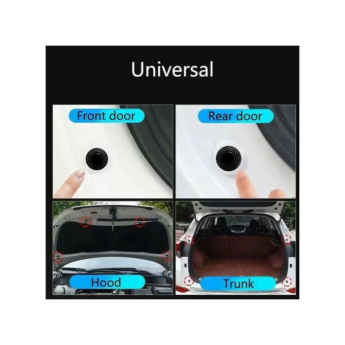 4Pcs Car Door Shock Absorber Gasket Sticker For Car Trunk