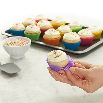 Silicone Cupcake Mold 12pc Set