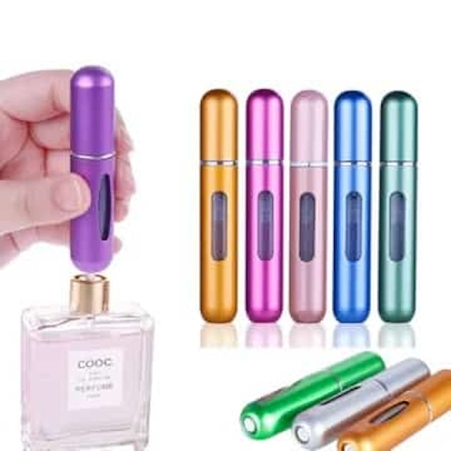 Travel mini cologne Perfume Spray Bottle, Portable Mini Refillable Perfume Atomizer Bottle For Travel, Spray Scent Pump Case