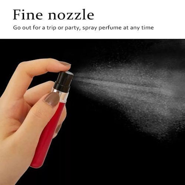 Travel mini cologne Perfume Spray Bottle, Portable Mini Refillable Perfume Atomizer Bottle For Travel, Spray Scent Pump Case