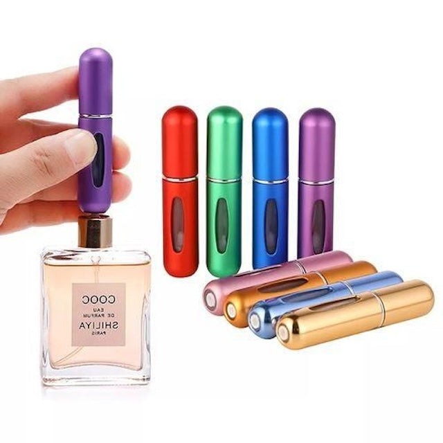 Travel mini cologne Perfume Spray Bottle, Portable Mini Refillable Perfume Atomizer Bottle For Travel, Spray Scent Pump Case