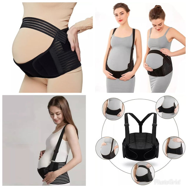 Pregnancy Support Belt, Maternity Belt Waist, Recovery Belt Girdle Belly Binder, Adjustable Pregnancy Harness Breathable Support