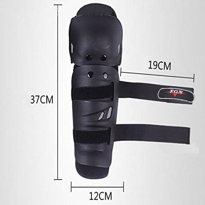 Protective Motorcycle Knee Pads Shin Elbow Protector Sports Guards Safety Gear - 4 Pieces