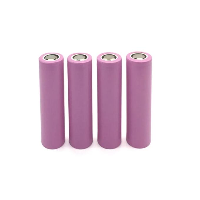 18650 Rechargeable Battery Flat-Top 3.7V Discharge Li-ion INR18650 Battery For Flashlight, Shaver - 2 Pieces