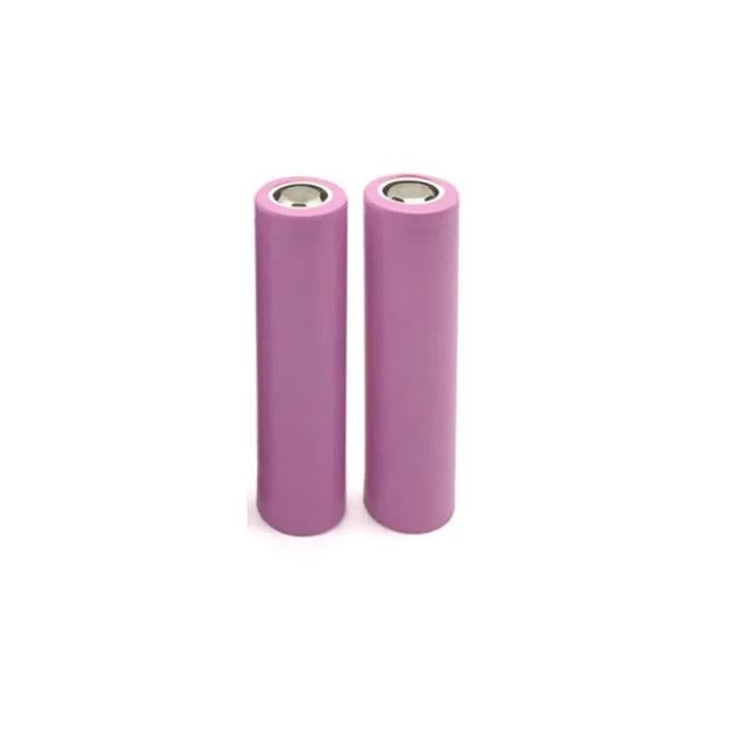 18650 Rechargeable Battery Flat-Top 3.7V Discharge Li-ion INR18650 Battery For Flashlight, Shaver - 2 Pieces