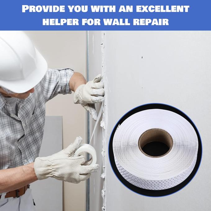 Professional Plastering Corners Bead Dry Wall Crack Filling & Ceiling Joint Patch - PVC Corner Tape