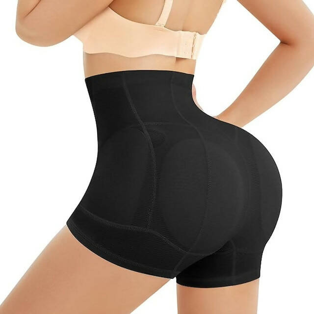 Women Shapewear Padded Underwear Waist Slimmer Butt Lifter Control Panties Hip Enhancer Mid Thigh Shorts Sexy Modeling Seamless Butt Lifter