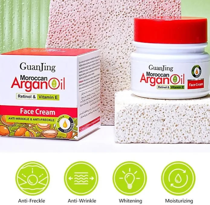 Guanjing MOROCCAN ARGAN OIL RETINOL&VITAMIN E FACE CREAM