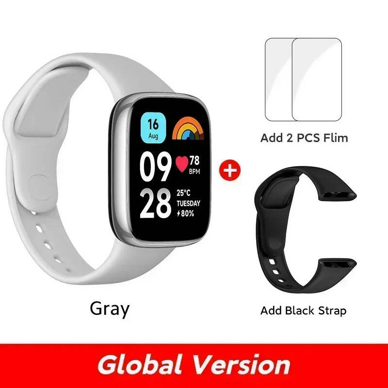 [World Premiere] Xiaomi Redmi Watch 3 Active 1.83'' LCD Display Blood Oxygen Heart Rate Bluetooth Voice Call 100+ Sport Modes