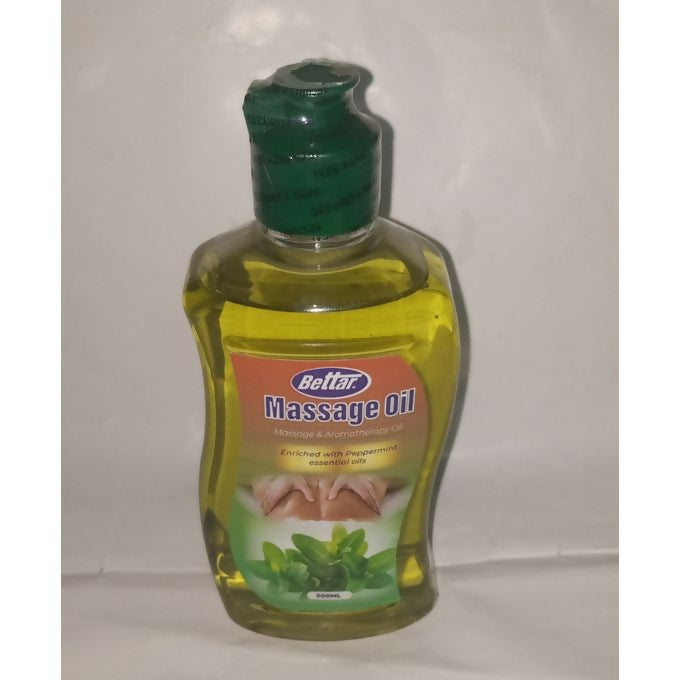 Bettar massage & aromatherapy oil with peppermint essential oil -300ml