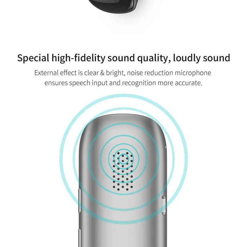 G5 Voice Translator Multi-language Instant Translation APP Bluetooth Wireless Device Travel Abroad Real-time Translation Headset