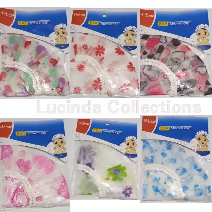 4Pcs Eva Bathroom Bath Shower Cap