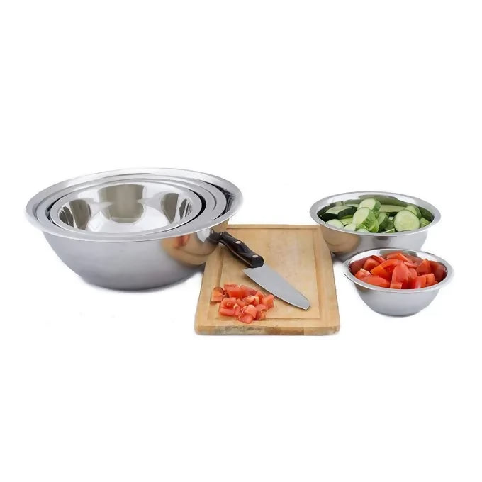 1pc Stainless Steel Bowls For Kitchen