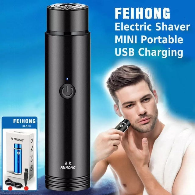 Rechargeable Portable Shaver, USB Electric Shaver, Mini Handheld Razors, Hair Removal Device, Mustache and Beard Trimmer