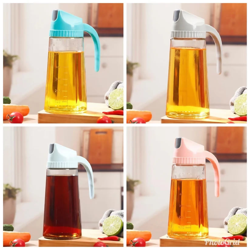 Glass Oil Can 630ml