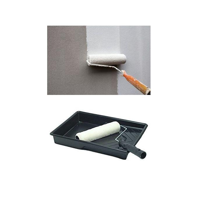 9" Paint Roller Brush And Tray