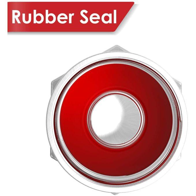 4pc Round Top Tyre Valve Dust Cap Brass Rubber Seal Tire Valve Stem Caps, Dust Proof Covers Universal Fit For Cars, SUVs, Bike And Bicycle, Trucks, Motorcycles